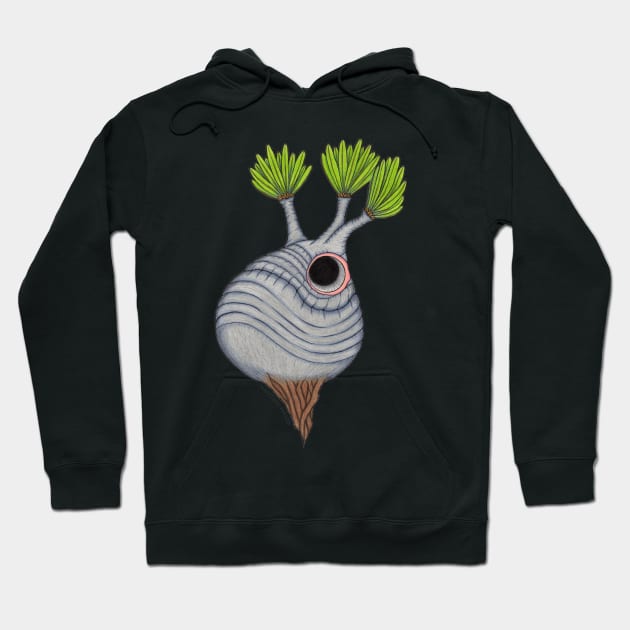 Pachypodium caudex 8 Hoodie by Namtan's Hands